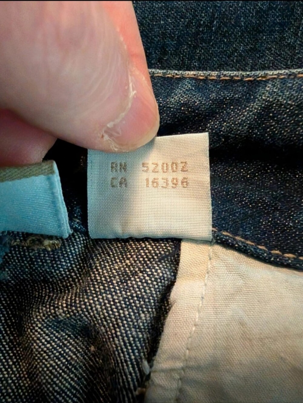 Vintage 90s Y2K Liz Claiborne LizWear Cropped Wide Leg Jeans Women’s Blue Denim - Picture 15 of 16